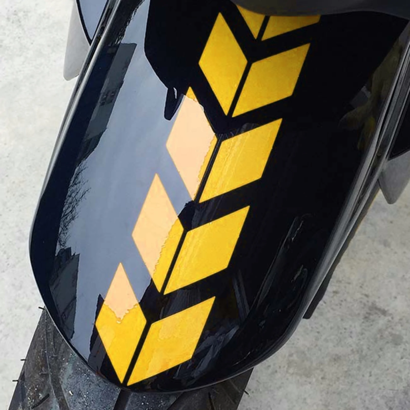 Close-up of Hard Goat mudguard sticker with a matte finish for Honda Activa 125.