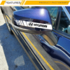Hyundai Venue N Line with Hard Goat universal side mirror sticker, showing its fit.