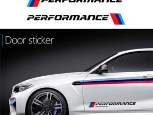 Performance car sticker design for BMW – sporty exterior car stickers