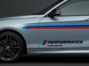 M Performance car side decal – premium exterior car sticker for BMW