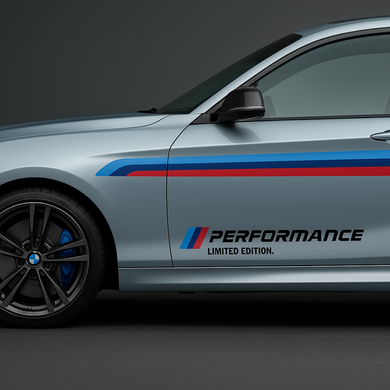 Blogs best car stickers | bmw body sticker | bmw m performance sticker side skirt