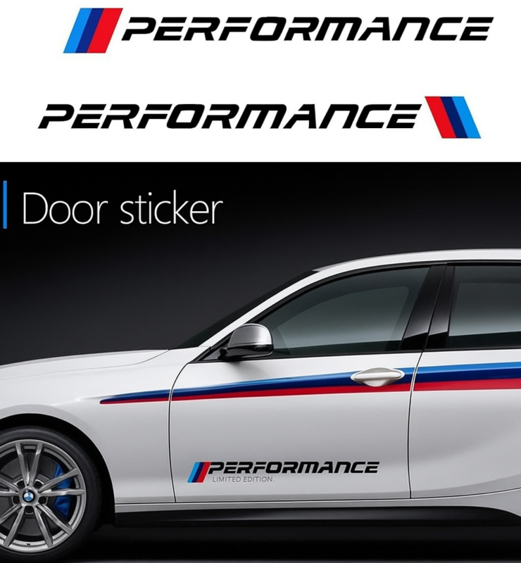 Blogs best car stickers | bmw body sticker | bmw m performance sticker side skirt